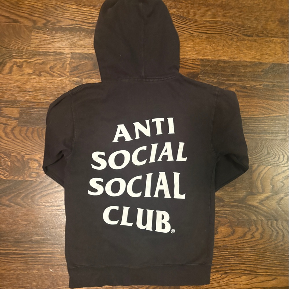 Anti Social Social Club Charcoal Hoodie